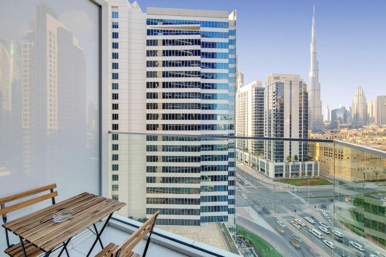 Marquise Square Tower, Business Bay - Bright Studio Dubai Dış mekan fotoğraf